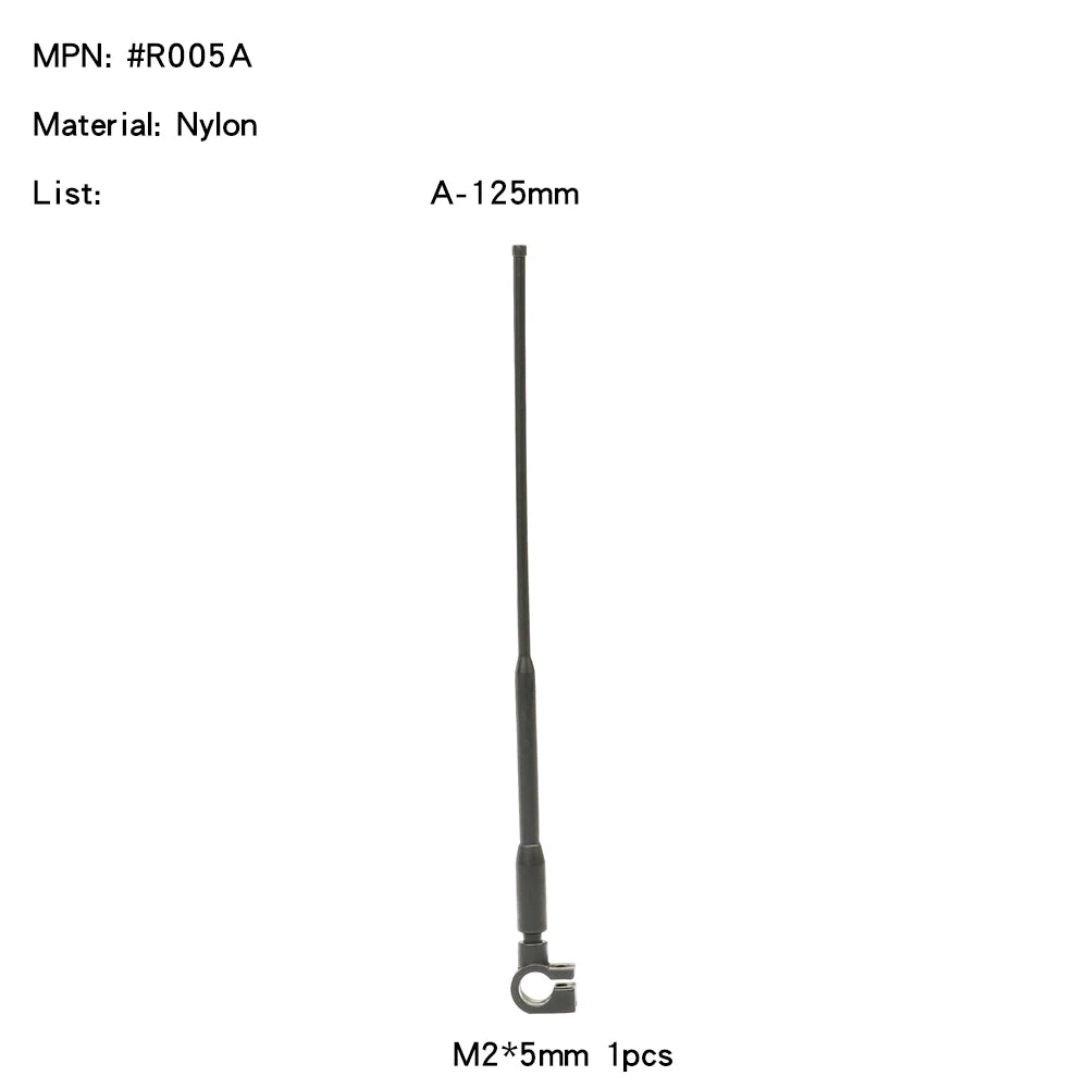 RCDream Simulated Antenna Aerial Decoration Signal Pole for 1/12 1/18 1/10 1/8 RC C additional angle