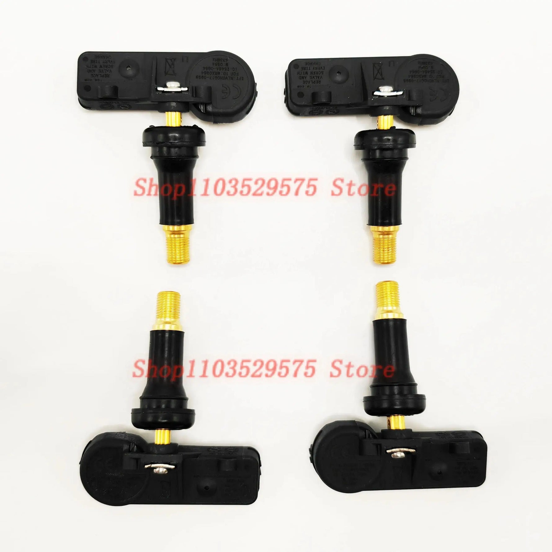 4Pcs 56029398AB Tire Pressure Sensor 433MHz TPMS | Compatible with Chrysler Jeep Dodg alternate view