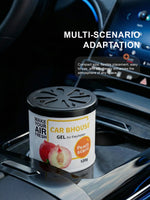 Dual-Purpose Car and Home Air Freshening Gel | 120g Long-Lasting Fruity and Floral Sce close-up view