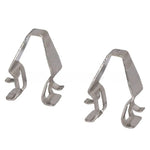 10PCS 6R0867633 Car Sun Visor Vanity Mirror Fixing Iron Fastener Clip Bracket for Volkswagen Passat Sagitar Beetle Scirocco