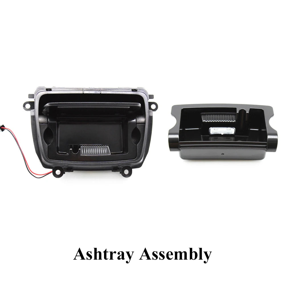 Car ABS Center Console Ashtray Assembly Liner Box Cover For BMW 5 Series F10 F18 520 5 close-up view