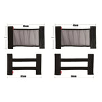 Car Trunk Elastic Mesh Storage Net Seat Back Organizer additional angle