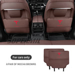 Car Seat Back Protection Anti-Kick Pad Rear Seat Storage Bag For Tesla Cybertruck Beast Roadster Model 3 Model Y Model S Model X