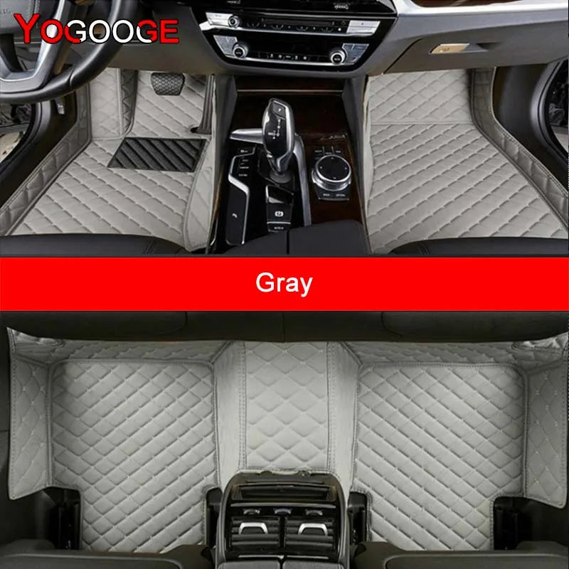 YOGOOGE Custom Car Floor Mats For BMW 3GT Gran Turismo F34 2012-2023 Auto Carpets Foot Coche Accessorie