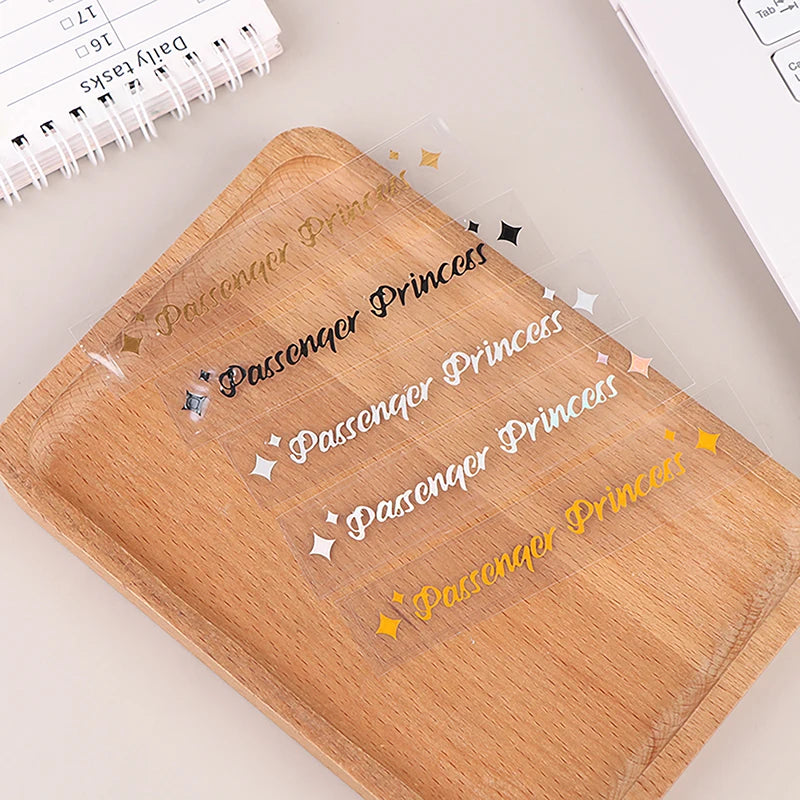 Passenger Princess Star Mirror Decal | Personalized Car Rearview Mirror Sticker lifestyle view