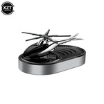 Car Air Freshener Helicopter Solar Power Plane Fragrance Diffuser Ornament Perfume Freshener Auto Accessories Dashboard