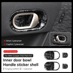 Mini Cooper F65 F66 F67 2024-2025 Inner Door Handle Bowl Cover | ABS Trim Decoration She detail view