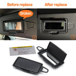 Car Sun Shade Sunvisor Panel Makeup Cosmetic Mirror Holder Panel For Mercedes Benz ML GL GLE GLS W166 W292 1668100110 1668109100