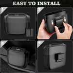 Mini Car Trash Can Hanging Storage Box ABS Side Door additional angle