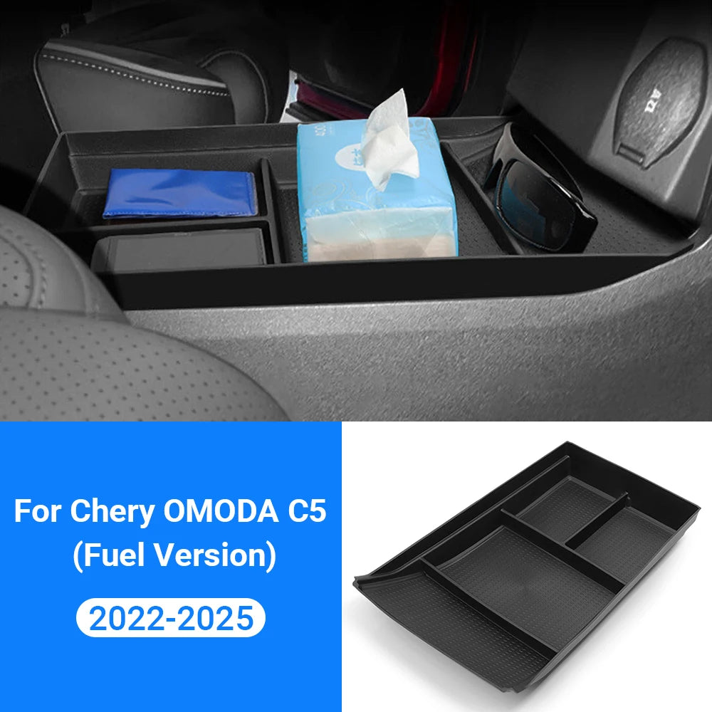 For Chery Omoda 5 C5 2022 2023 2024 2025 Under Center Console Organizer Storage Box Tray detail view