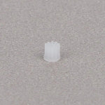5/10Pcs M0.2 10 Teeth Plastic Pinion For 0.8mm Motor Shaft Wear Resistant Transmission Gear Accessories For RC Toy