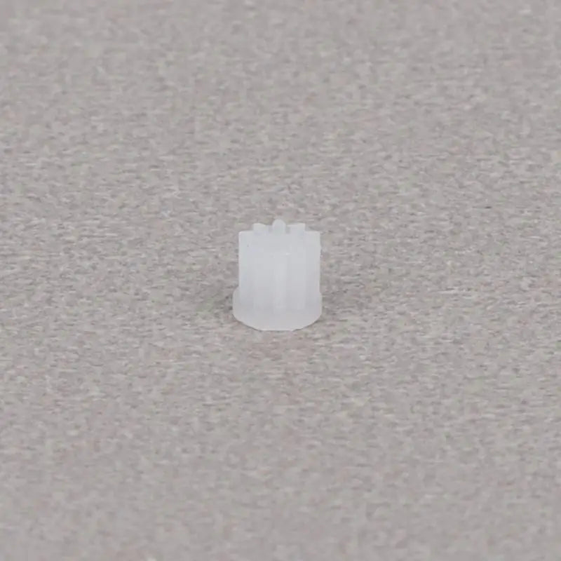 5/10Pcs M0.2 10 Teeth Plastic Pinion For 0.8mm Motor Shaft Wear Resistant Transmission Gear Accessories For RC Toy