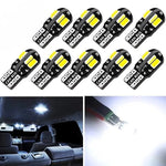 10PCS T10 LED Bulbs Canbus 12V Car Interior Light alternate view