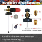 Snow Foam Cannon Kit for Karcher K2 | High Pressure Washer Gun with 1/4" Quick Connec lifestyle view