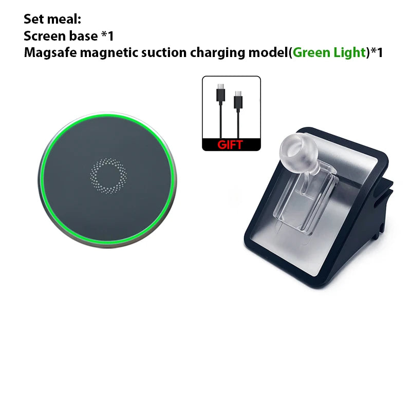 Car Cell Phone Holder Gravity Mount Bracket Air Vent Clip Snap-in For Tesla Model Y J alternate view
