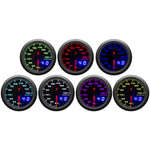 52mm Car Water Temperature Gauge | 7-Color Backlight with Sensor Kit alternate view