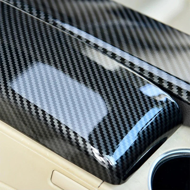Accessories for Mercedes Benz Class C E W204 W212 GLK X204 Car Styling Armrest Box Adhesive Panel Cover Embellishment