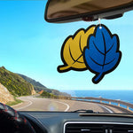 6PCS Car Air Freshener Natural Scented Tea Paper Auto Hanging Vanilla Perfume Fragr additional angle