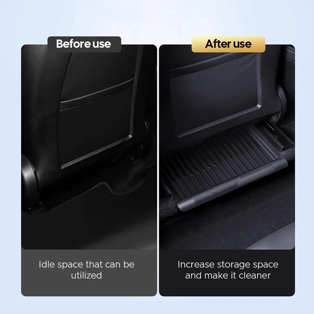 Under Seat Storage Box for Tesla Model Y 2020-2024 | Center Console Organizer Accesso alternate view