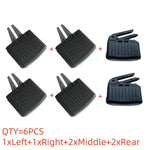 1/4/6PCS Car Front Rear Dash A/C Air Outlet Vent Grill Adjust Slide Clip For VW Golf 5 MK5 GTI Jetta A5 MK5 GLI Rabbit 2004-2011