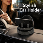 Rhinestone Car Phone Holder Universal Air Vent Mobile Phone Stand Mount Auto Interior alternate view