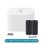 Car Trash Can (with Lid) Contains 1/2/3 Garbage Bags, Small Car Trash Can, Leak-proof close-up view