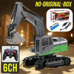 RC Excavator 2.4Ghz 6 Channel 1:24 RC Engineering Car Alloy And Plastic Excavator Boy lifestyle view