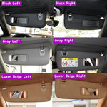 970 2010-2016 Car Front Sunshade Bezel Sun Visor Cover Frame Makeup Vanity Mirror Holder Outer Panel For Porsche Panamera