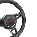 Customized Leather Car Steering Wheel For Porsches 911 996 Cayenne 958 718 Boxster 918 Cayman Macans Panamera Taycan GT RS 970