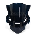 YOLENSE Double Bubble Windscreen for CFMOTO 675SR 675SR-R | Motorcycle Wind Deflector close-up view
