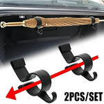 Car Seat Back Organizer with Hooks for Umbrella Towel Fishing Rod alternate view
