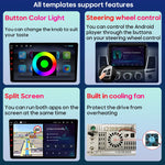 Carplay for Renault Clio 3 2005-2014 | Android 16 GPS Navigation Car Radio with 2K Scree detail view