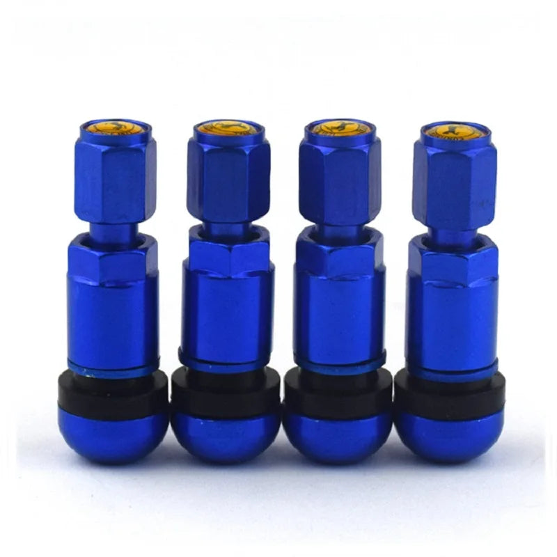 4pcs Universal Aluminum Alloy Car Motorcycle Tubeless Wheel Tire Valve Stems | Dura additional angle