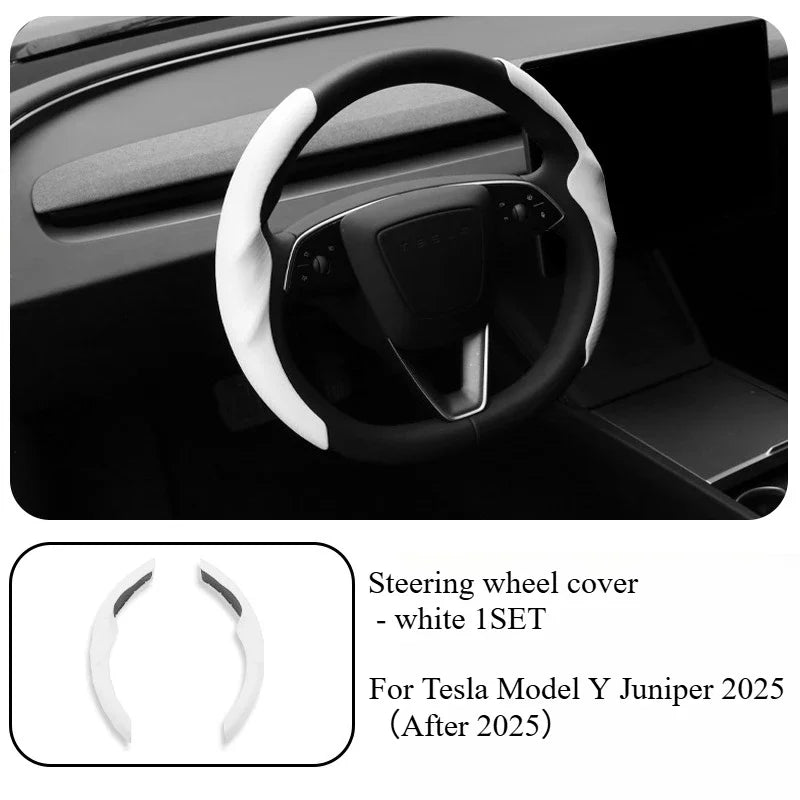 For Tesla Model Y Juniper 2025 Center Console Organizer Set | Interior Storage Accesso close-up view