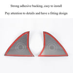 For Tesla Model Y Juniper 2025 Car Audio Speaker Cover Trim | Stainless Steel Sound F lifestyle view