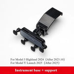 Dashboard Hook Bracket for Tesla Model 3 Highland Model Y Juniper 2025 Instrument P additional angle