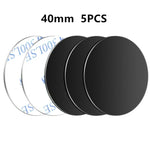 5PCS Car Phone Holder Metal Plate Magnetic Holder Round Square Sticker iron Sheet f additional angle