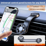 NEW Magnetic Car Phone Holder Stand Car Air Outlet Navigation Bracket For Magsafe Support GPS Mobile Bracket Auto Interior Decor