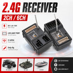 1:12 RC Car 2.4G Receiver 2CH 6CH LED Light Port For MN82 MN86 MN78 MN128 MN168 MN90 WPL RC Crawler Tank Boat Replacement Parts