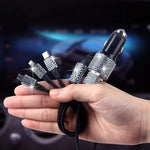 New Bling USB Car Charger 5V 2.1A Dual Port Fast Adapter Pink Car Decor Car Styling Di close-up view