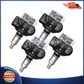 SET of 4 TPMS 433MHz Tire Pressure Monitor Sensor For Porsche Macan Panamera Taycan | Compatible wit