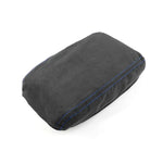 Car Styling Center Armrest Console Box Cover Trim Suede Leather For VW Golf 6 2010 2011 2012 2013