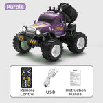 New 1:64 Rc Car Mini 2.4Ghz City Road Handle High Speed Alloy All Terrain Remote Cont alternate view