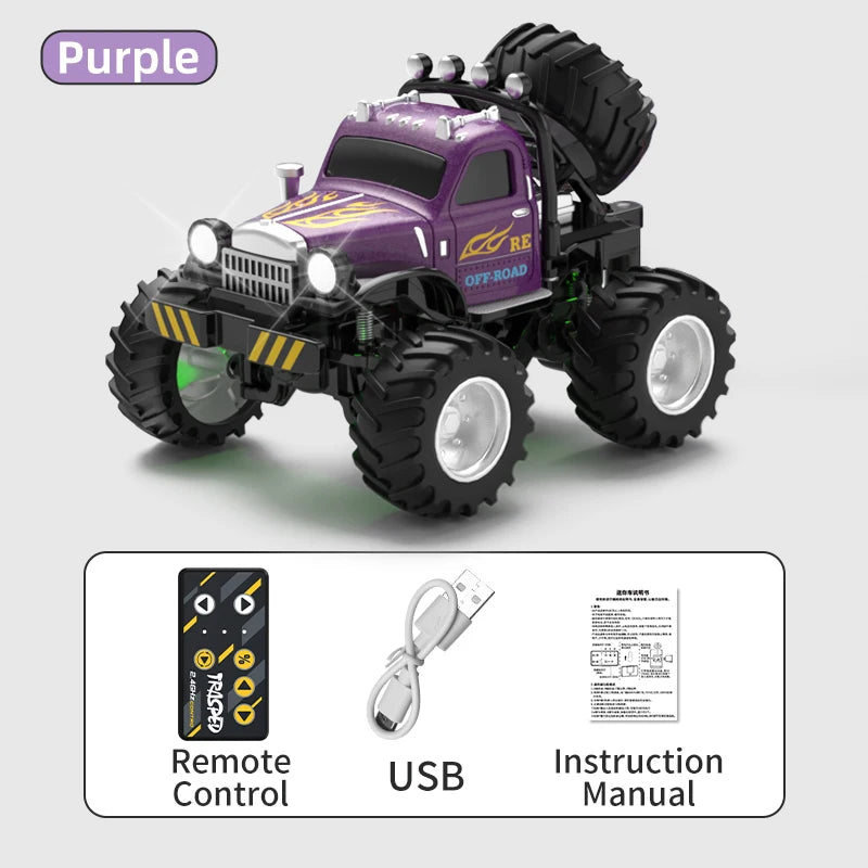 New 1:64 Rc Car Mini 2.4Ghz City Road Handle High Speed Alloy All Terrain Remote Cont alternate view