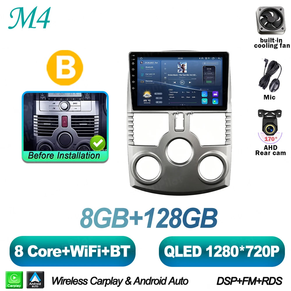 Android 16 For Toyota Rush DAIHATSU TERIOS 2006 - 2011 Car Radio Stereo Head Unit Mul alternate view