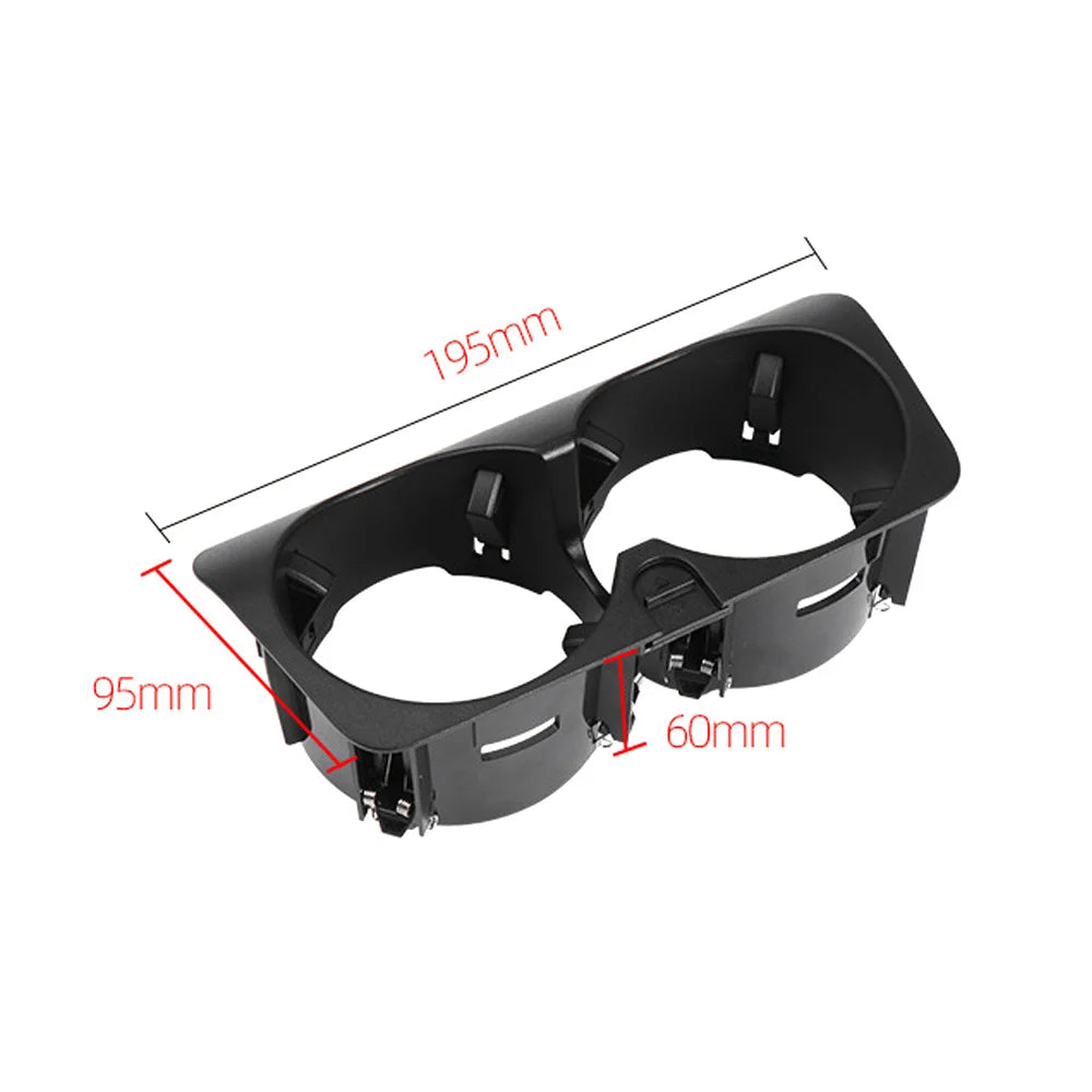 Car Center Console Insert Cup Holder | For Mercedes Benz C E GLC V Class W205 W213 W25 close-up view