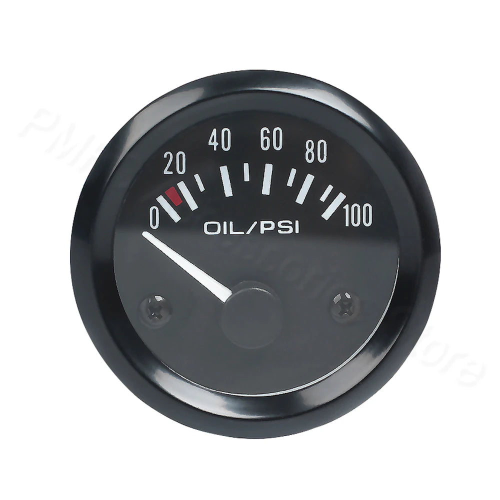 Car Gauge Set 52mm 12V | Water Temp Oil Temp Oil Press Fuel Volts Ammeter detail view