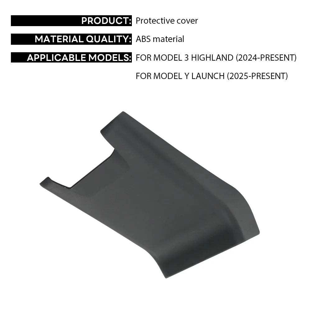 For Tesla Model Y Juniper 2025 Model 3 Highland 2024 Central Armrest Box Rear Seat Anti- detail view