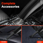 Wired Handheld Portable Mini Car Vacuum Cleaner | 12V High Suction Multi-Purpose Pump lifestyle view