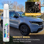 Gloss Black Rim Touch Up Paint Wheel Repair Kit | Quick Wheel Scratch Repair for Ca additional angle